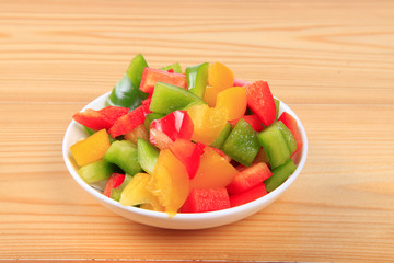 Colourful pepper