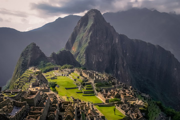 Ancient inca town of Machu Picchu