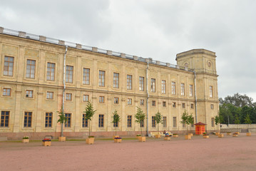 Fototapeta na wymiar The Gatchina palace.