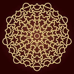 Ethnic decorative element.