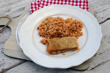 poisson pané et riz 10082016