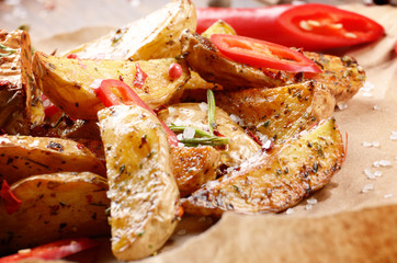 Fried potatoes