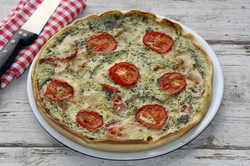 quiche aux tomates et pesto 10082016