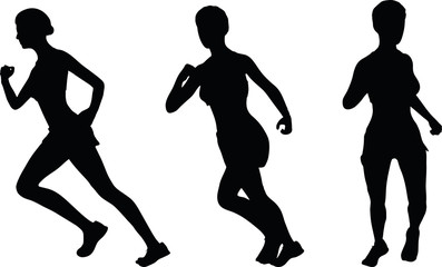 runner silhouette