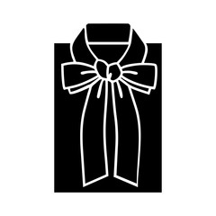 Female blouse sketch icon for web, mobile and infographics.