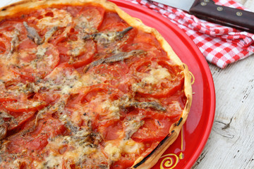 tarte aux tomates et anchois 10082016