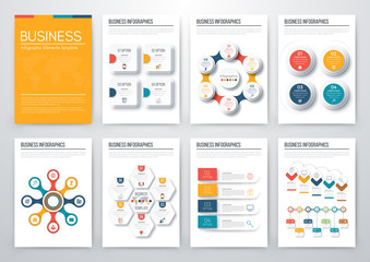 Modern infographic vector concept