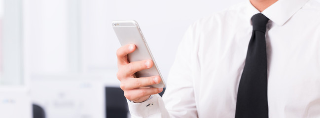 Phone is his work tool