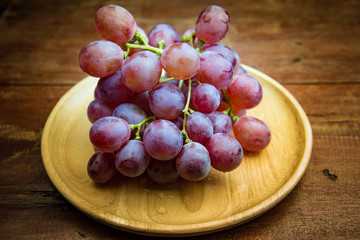 Grapes on a plate