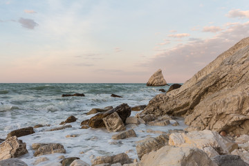 Portonovo beach, Ancona, Italy