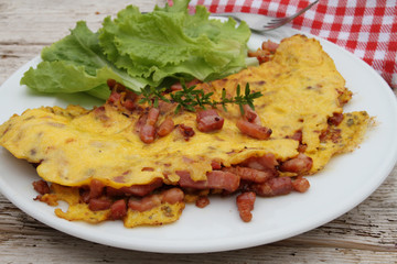 omelette aux lardons 10082016