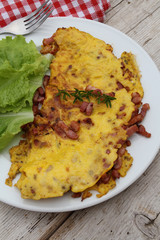 omelette aux lardons 10082016