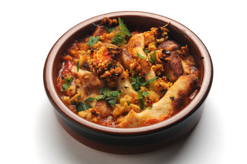 Pollo y pimiento Gastronomía de España Spanska köket Kuchnia hiszpańska Cucina spagnola Spanische Küche Cuisine espagnole spanish Espanjalainen keittiö Spaanse keuken  Испанская кухня