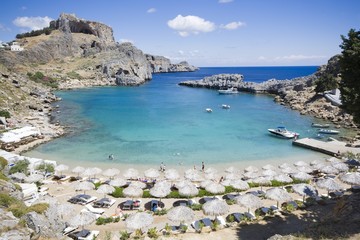 Saint Paul Bay, Rhodes, Greece
