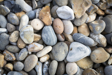 Fototapeta na wymiar Sea shore pebbles