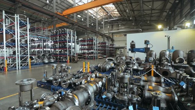 Production of pipeline valves for oil and gas industry