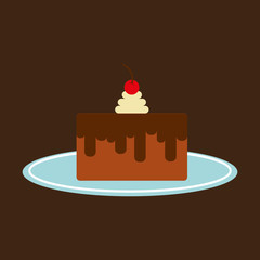 hand holding a tray of cake