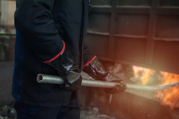 metal melting factory