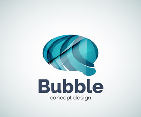 Bubble logo template