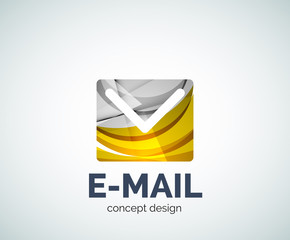 E-mail logo business branding icon