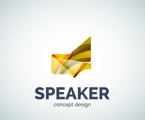 Speaker logo business branding icon