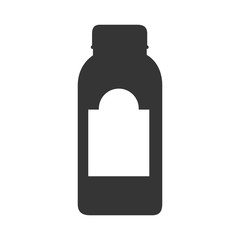 bottle container recipient icon vector graphic