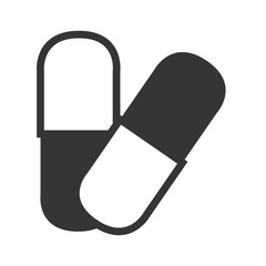 pill medicine medication icon vector graphic