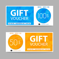 Gift voucher template