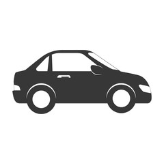 car side auto vehicle icon vector graphic
