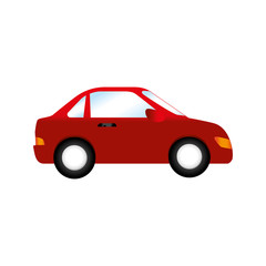 car side auto vehicle icon vector graphic