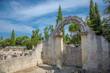 Site archéologique romain de la Villasse à Vaison-la-Romaine