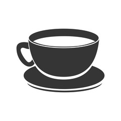 coffee mug cup tea icon vector graphic