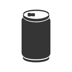 can soda drink icon vector graphic