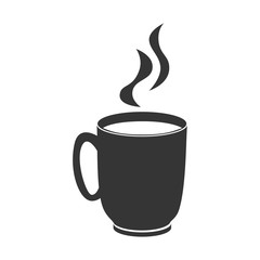 coffee mug cup tea icon vector graphic