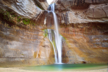 Calf Creek waterfalls