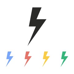Bolt - vector icon.