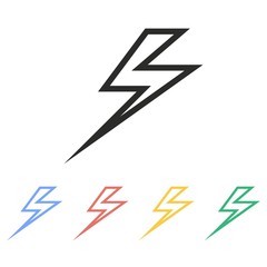 Bolt - vector icon.