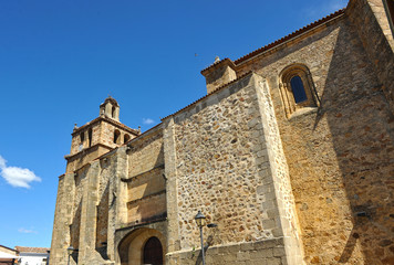 Iglesia de Nuestra Señora de la Consolación, Arroyomolinos, provincia de Cáceres, Extremadura,...