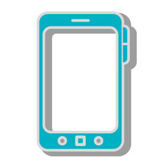 smartphone screen mobile icon vector graphic