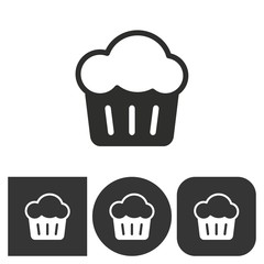 Cake - vector icon.