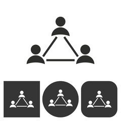 Network - vector icon.