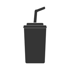 paper cup drink take away icon vector graphic