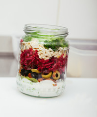 Jar Salad