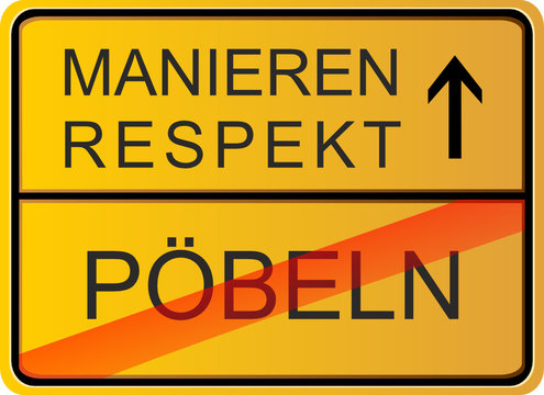 Manieren &ndash; P&ouml;beln