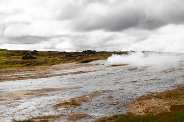 Geothermal activity, Iceland