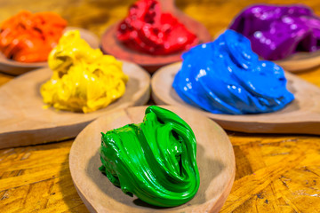 ink or paint for printing on fabric there are several types. The ink used for printing on dark fabric always use plastisol ink. it useful for white fabric too