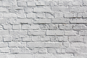 White brick wall