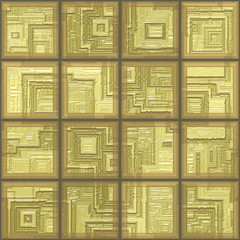 Glass tiles seamless generated texture