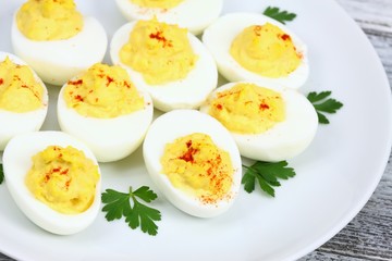 Deviled eggs