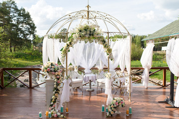 Decor for the wedding ceremony